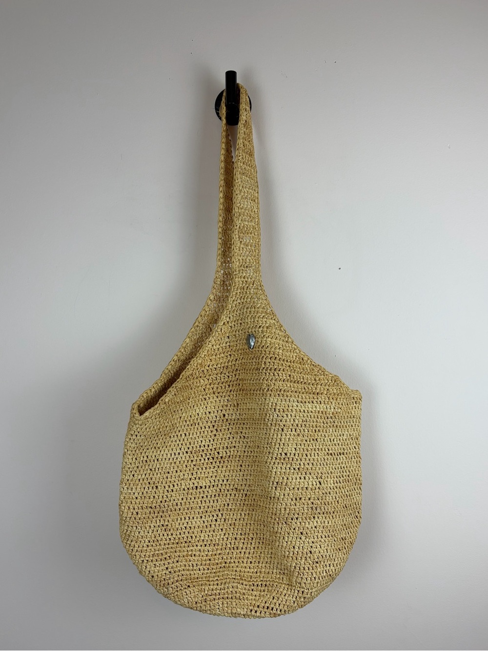 Helen Kaminski Australia Raffia Shoulder Bucket Bag